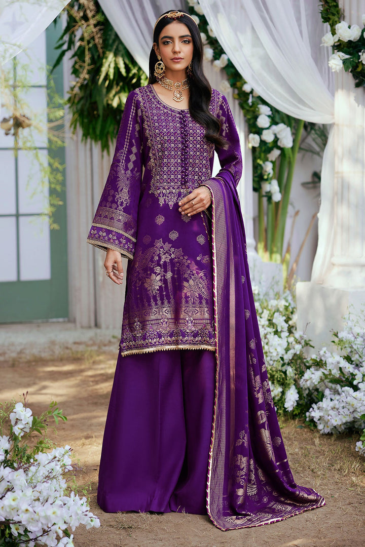 3859-ZIYA EMBROIDERED JACQUARD UNSTITCHED