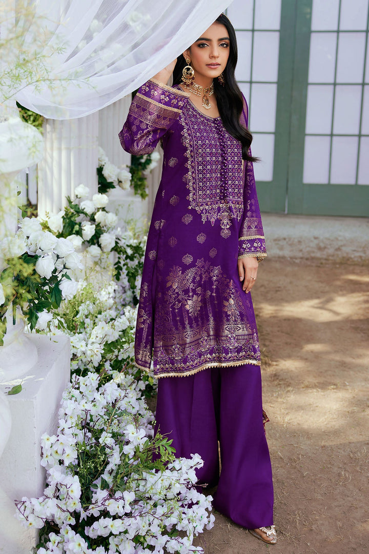 3859-ZIYA EMBROIDERED JACQUARD UNSTITCHED