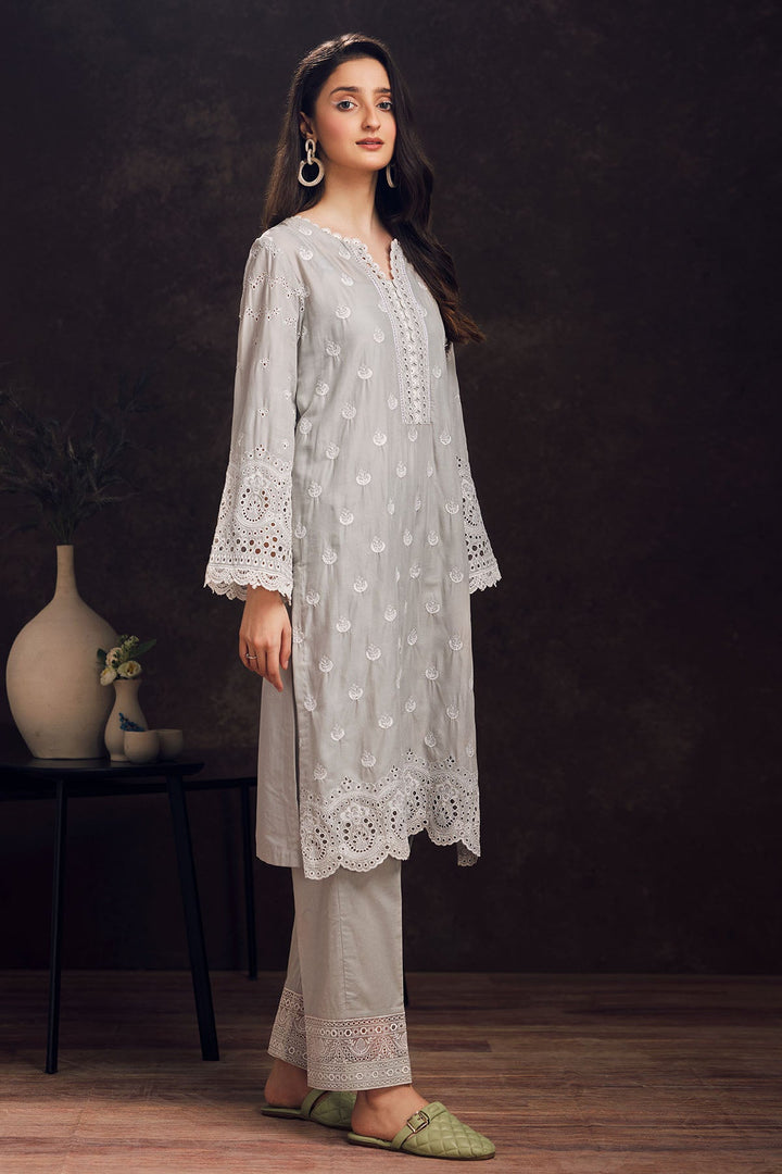 3989-ORIANA EMBROIDERED LAWN STITCHED