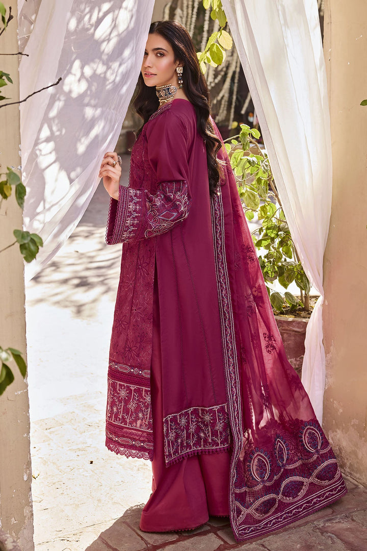 4060-KIRA EMBROIDERED LAWN STITCHED