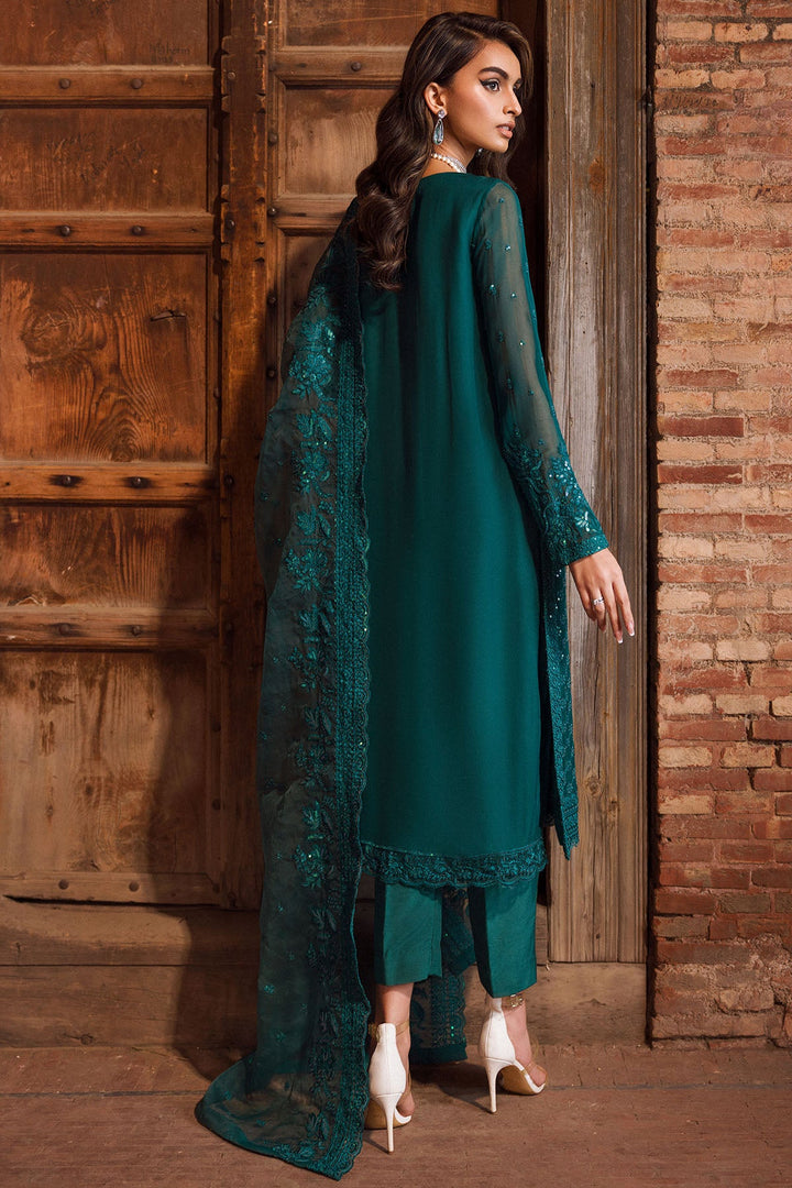 4123-ANUM EMBROIDERED BEMBERG CHIFFON UNSTITCHED