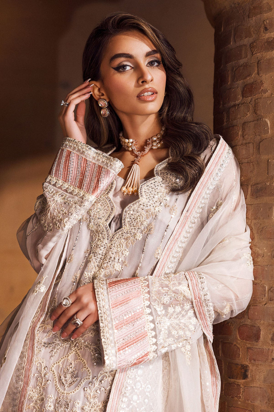 4127-ANMOL EMBROIDERED BEMBERG CHIFFON UNSTITCHED