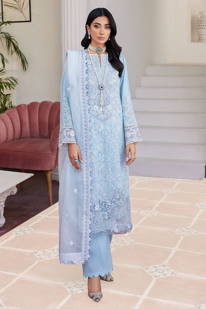 4133-CERYS EMBROIDERED LAWN STITCHED