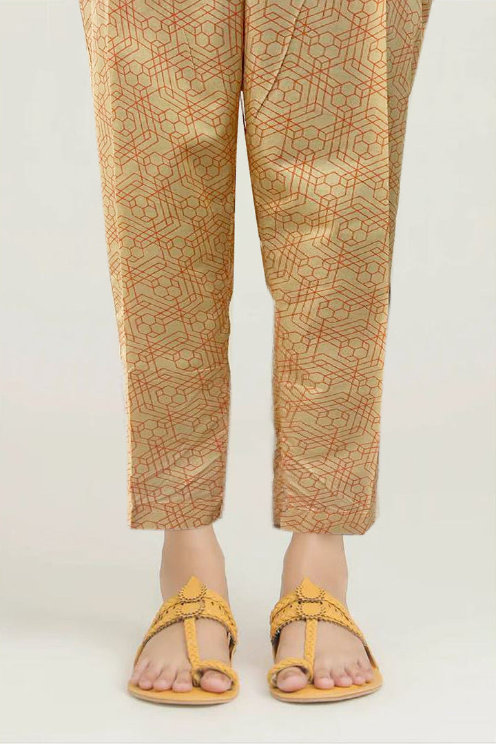 4177-PRINT-A PRINTED TROUSER STITCHED