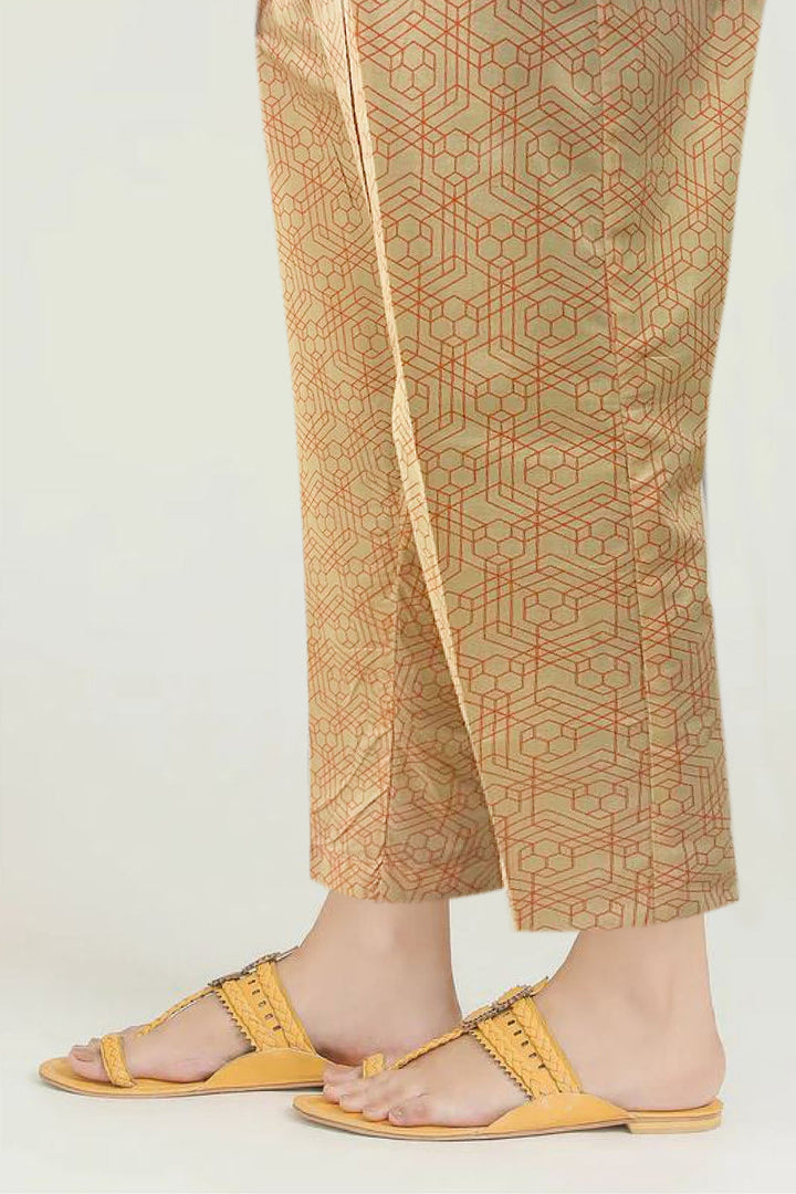 4177-PRINT-A PRINTED TROUSER STITCHED