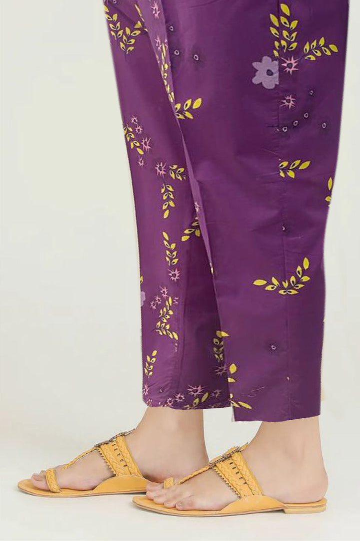 4187-PRINT-A PRINTED TROUSER STITCHED