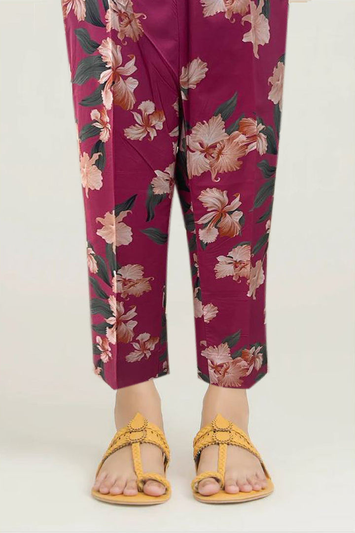 4188-PRINT-A PRINTED TROUSER STITCHED