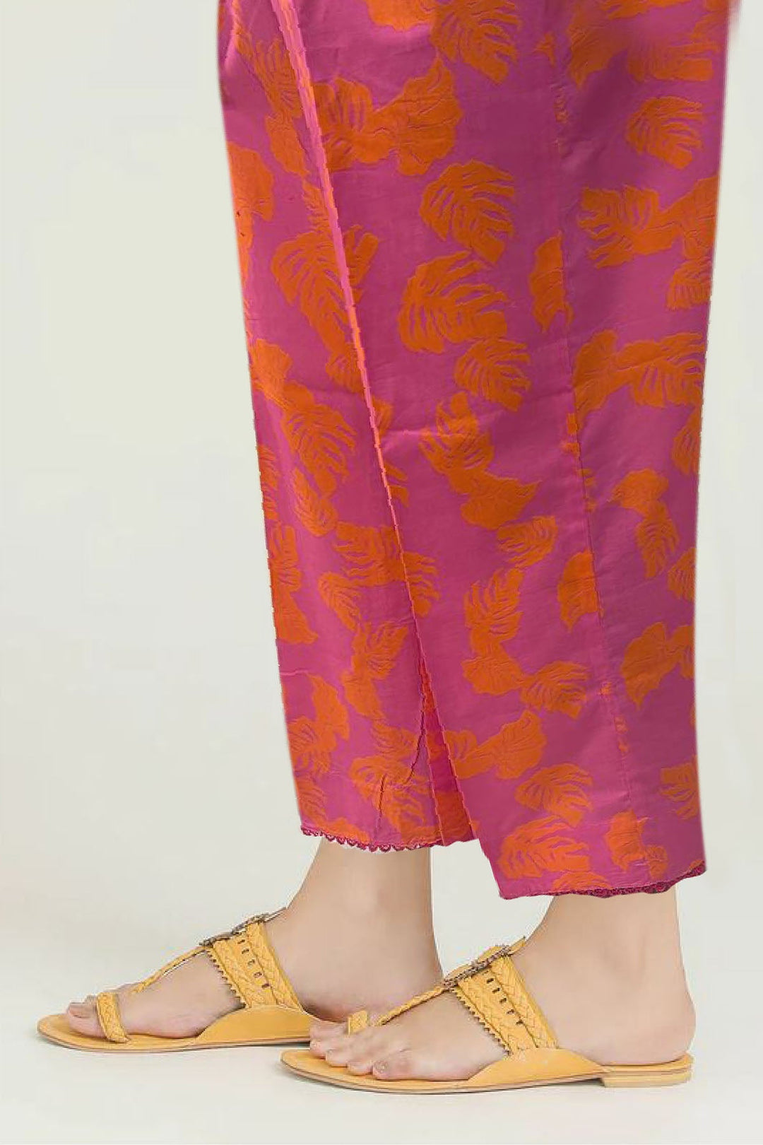 4192-PRINT-A PRINTED TROUSER STITCHED