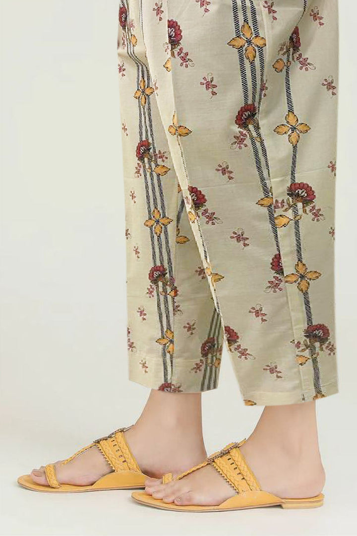 4207-PRINT-A PRINTED TROUSER STITCHED