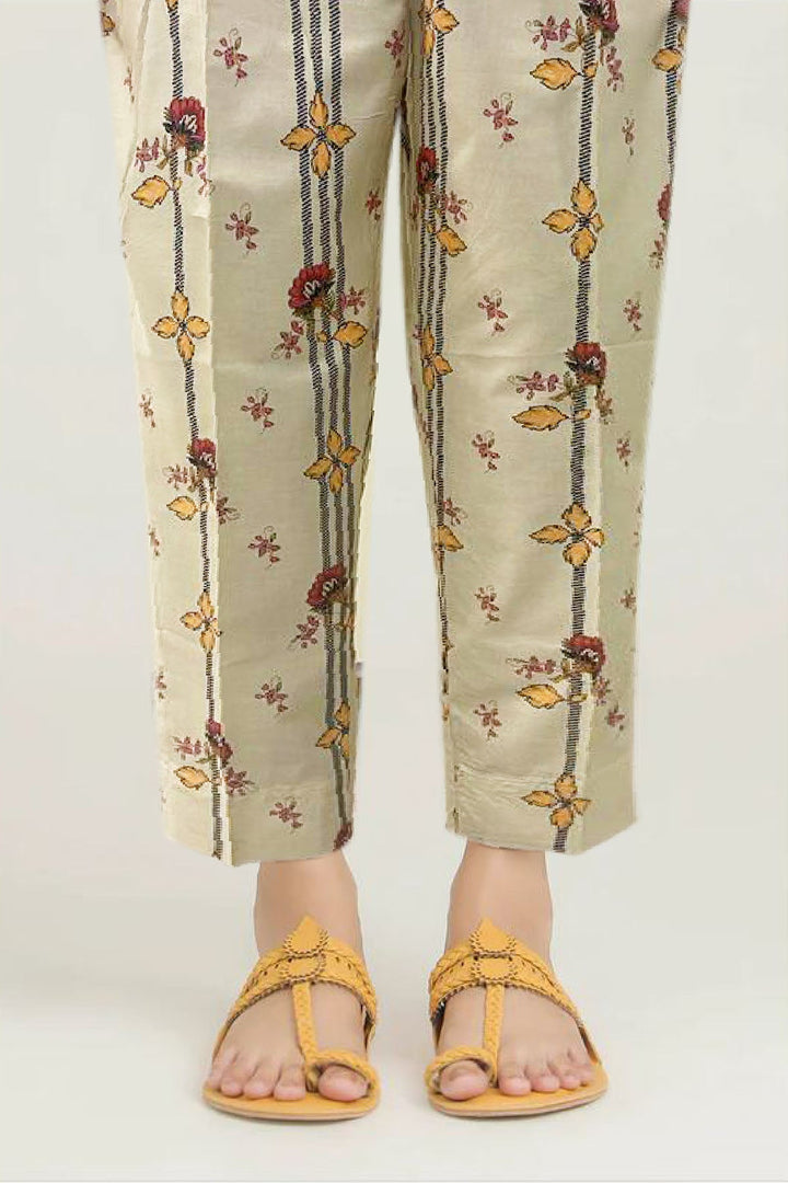 4207-PRINT-A PRINTED TROUSER STITCHED