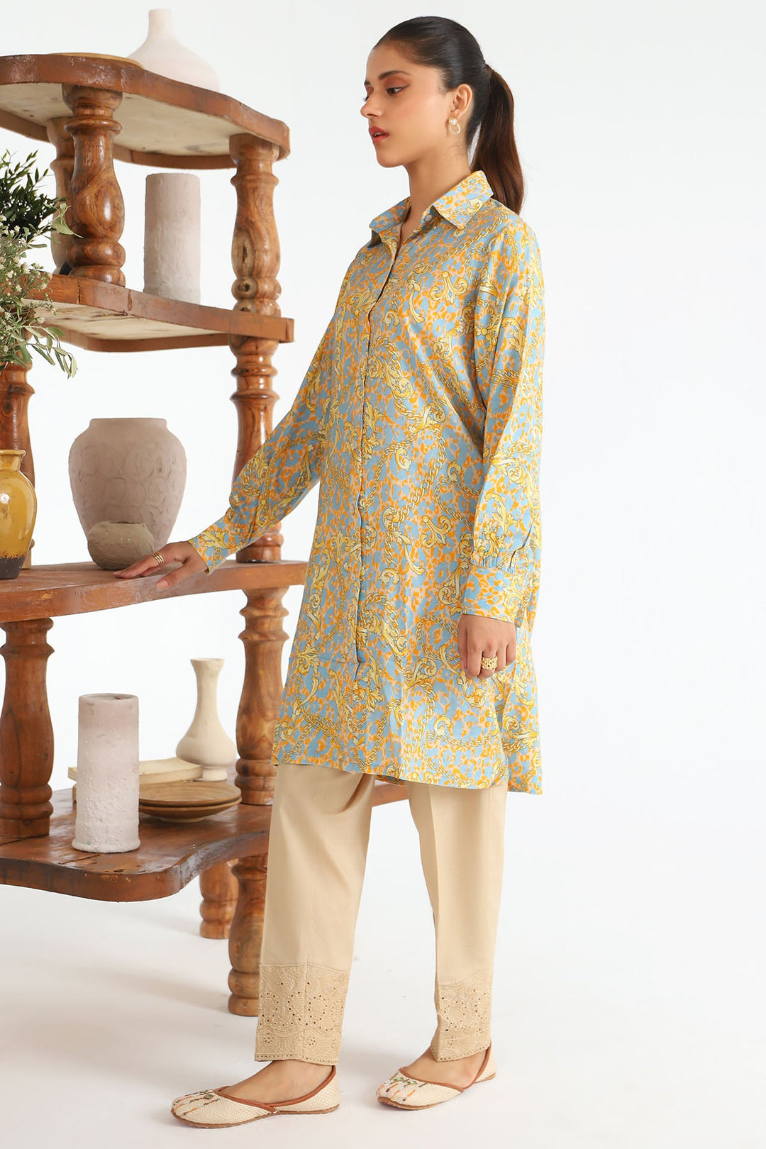 4257-PRINT-A DIGITAL PRINTED LINEN STITCHED