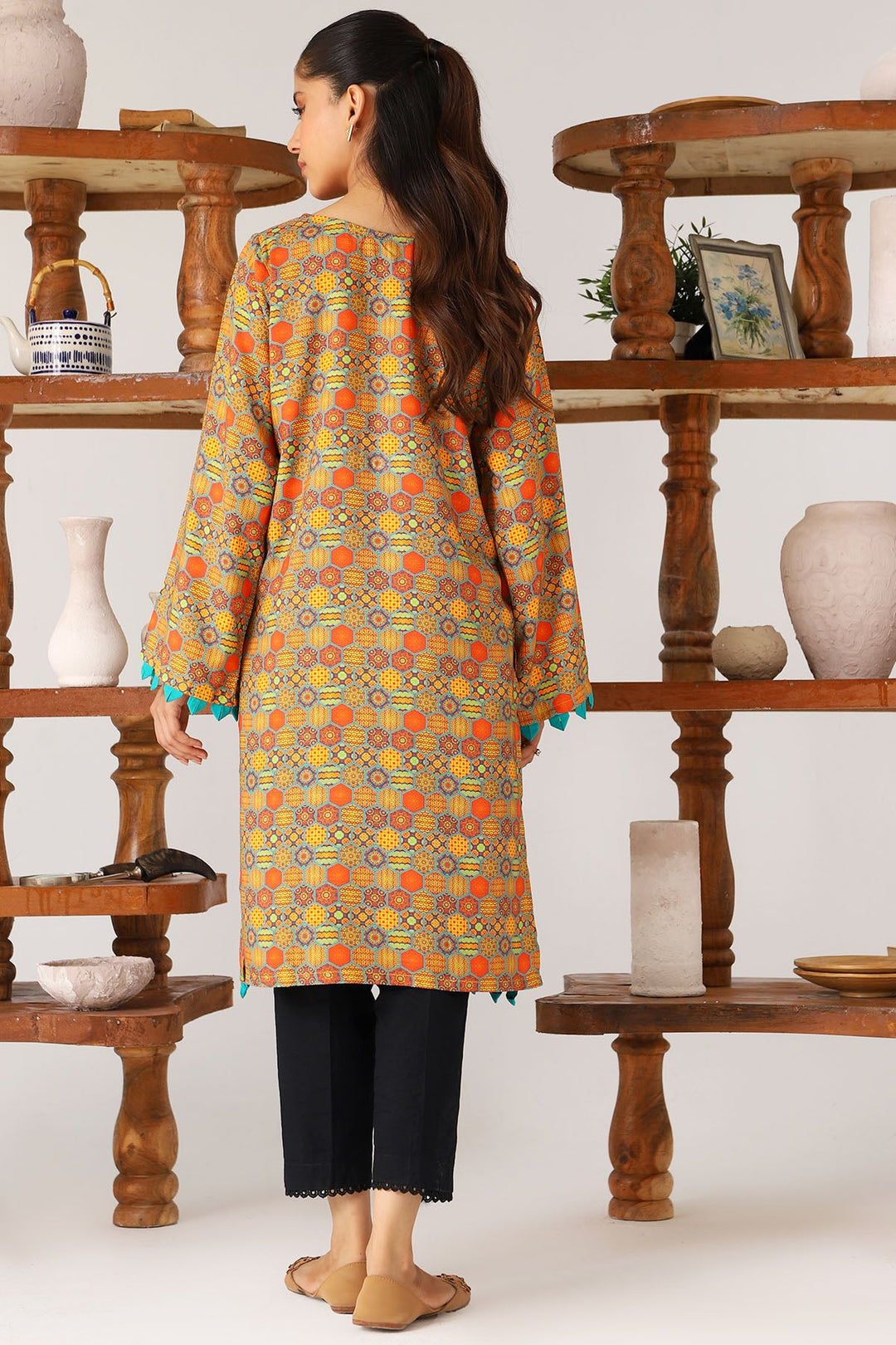 4263-PRINT-A DIGITAL PRINTED LINEN STITCHED