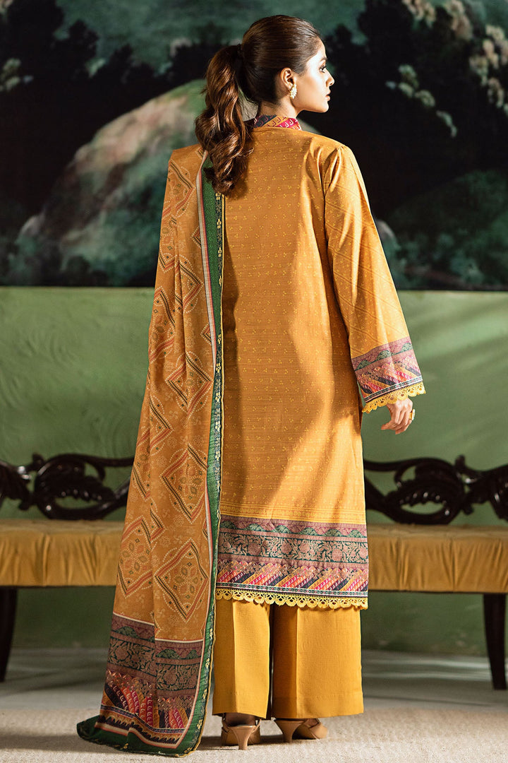 4389-MERAKI DIGITAL PRINTED KHADDAR STITCHED