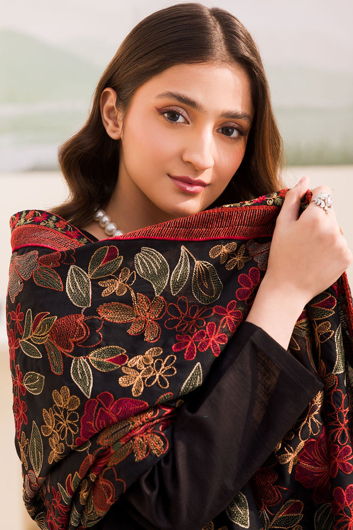 4511-AYLIA EMBROIDERED KHADDAR SHAWL