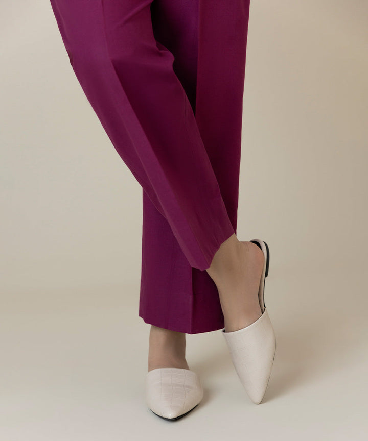 Dyed Cambric Trousers