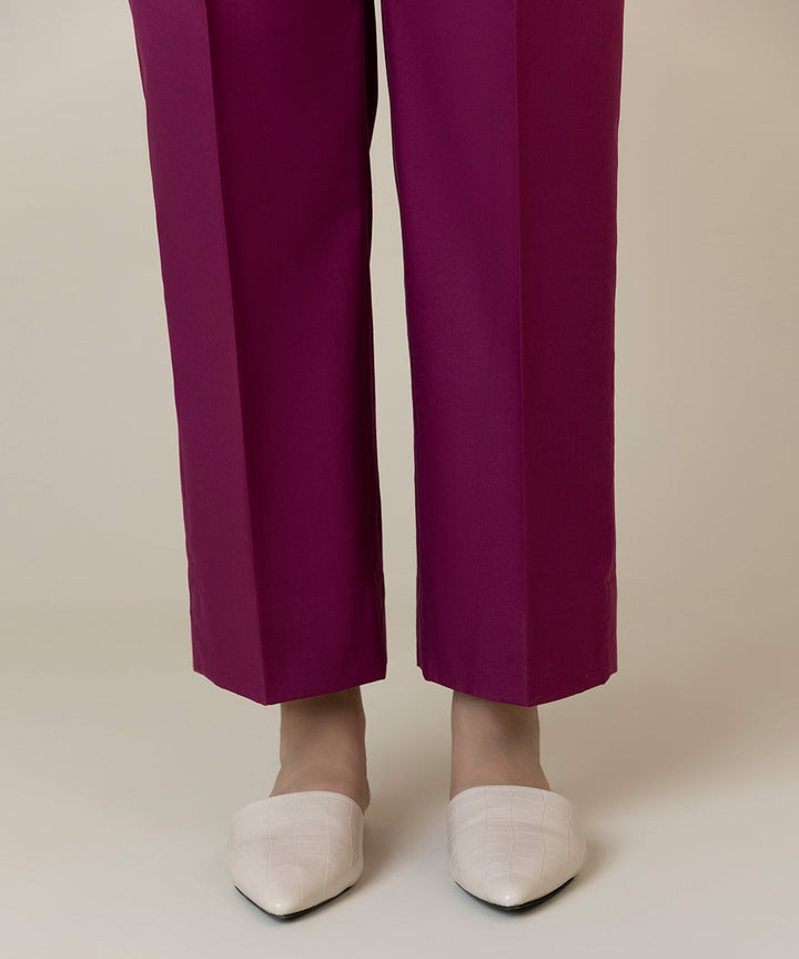 Dyed Cambric Trousers