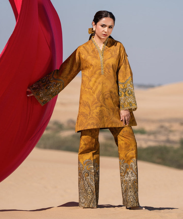 2 Piece - Embroidered Lawn Suit