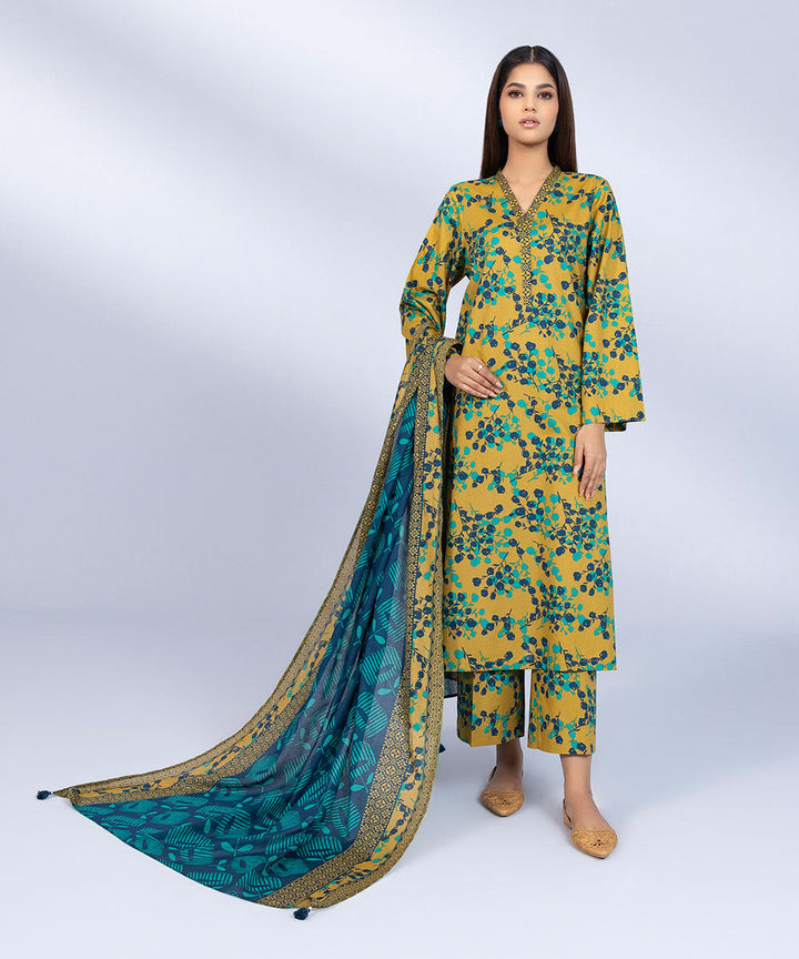 Printed Voile Dupatta