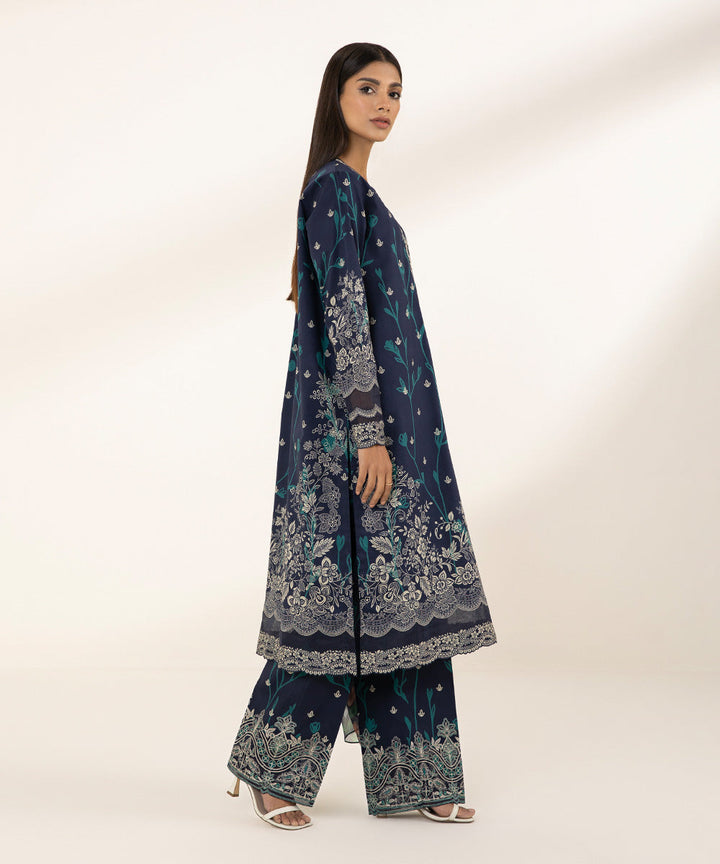 3 Piece - Embroidered Lawn Suit