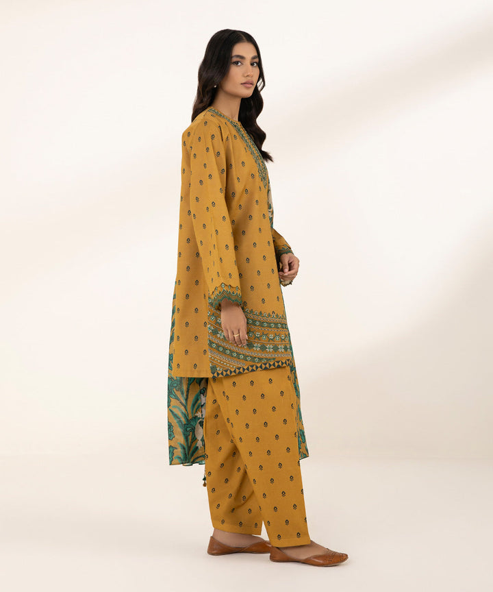 3 Piece - Embroidered Lawn Suit