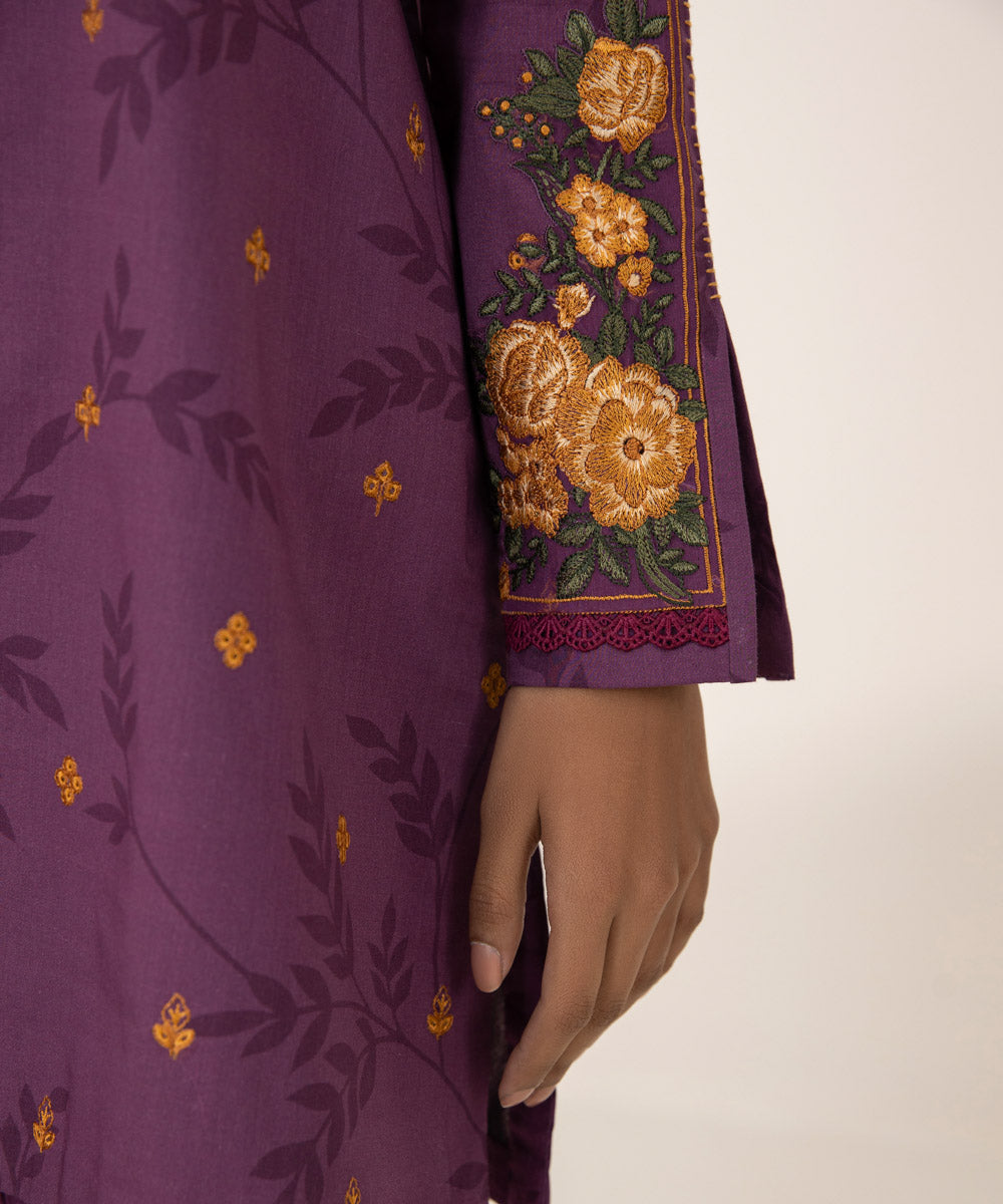 3 Piece - Embroidered Lawn Suit