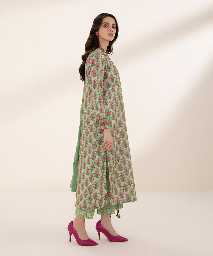 3 Piece - Embroidered Lawn Suit