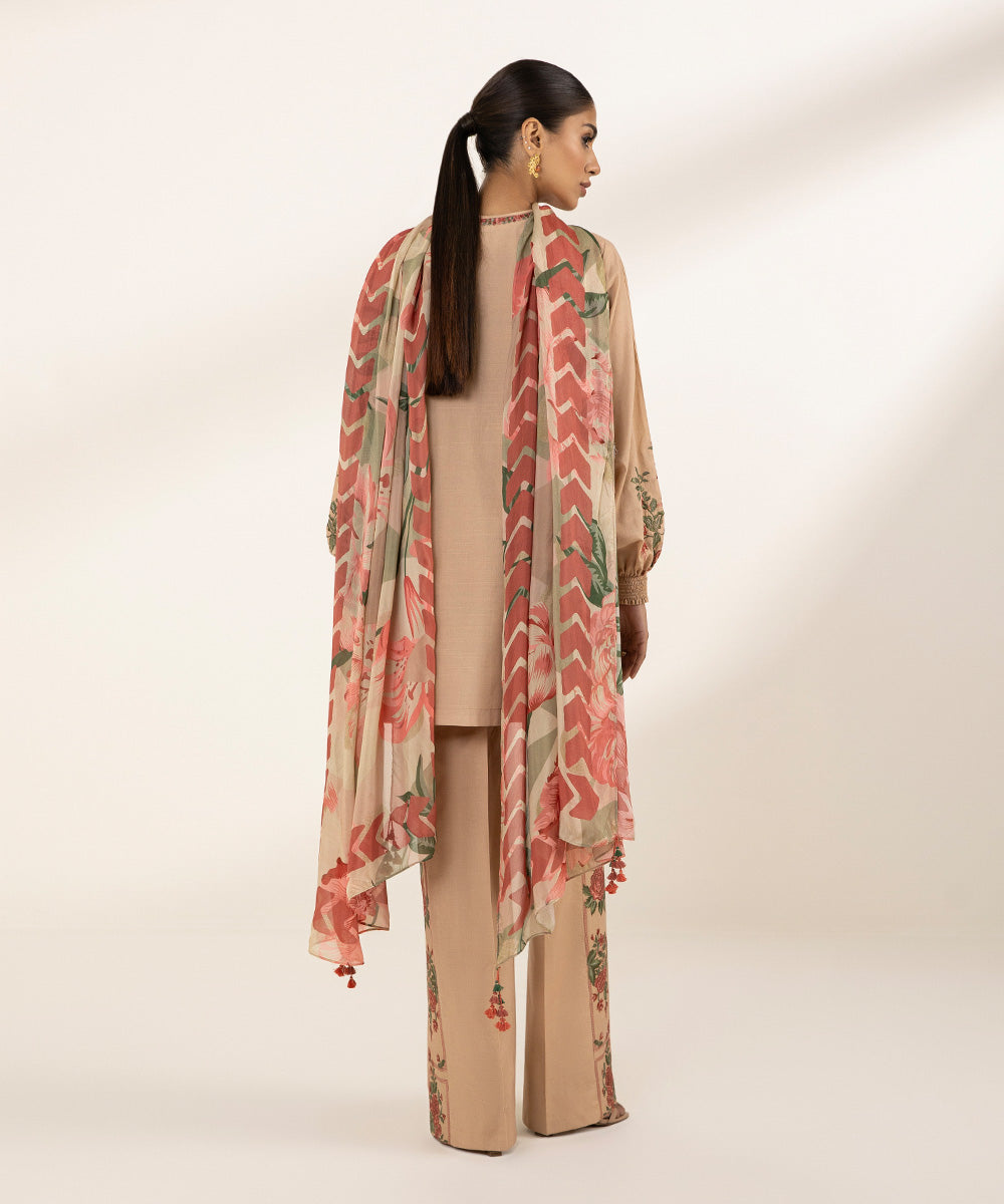 3 Piece - Embroidered Lawn Suit