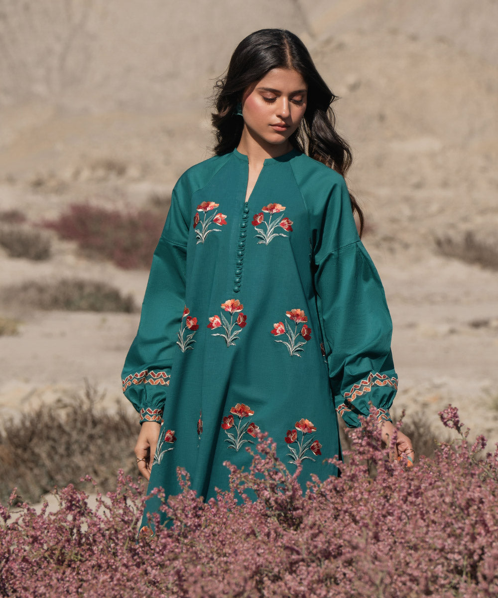 3 Piece - Embroidered Lawn Suit