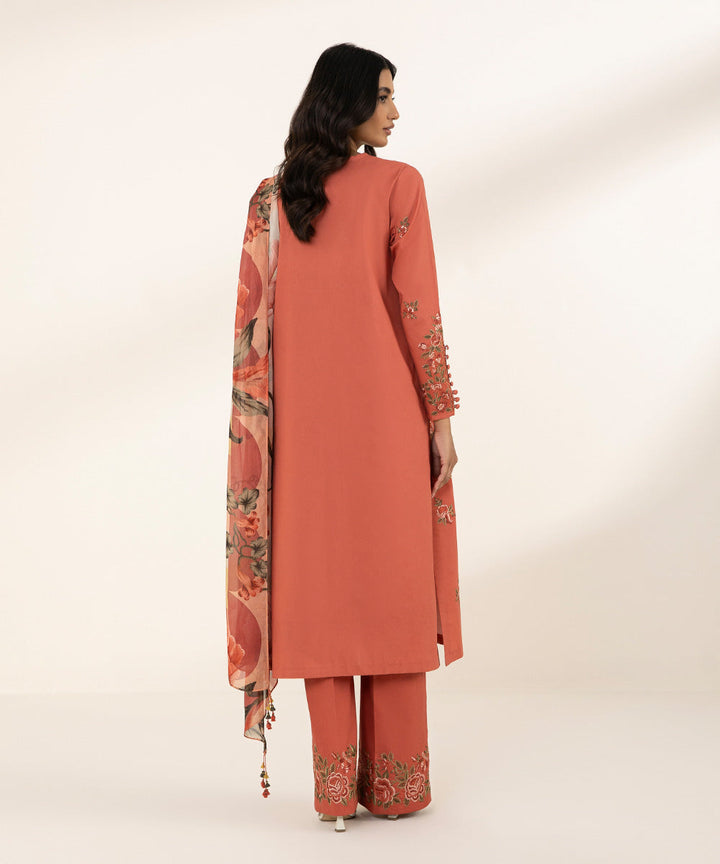 3 Piece - Embroidered Lawn Suit