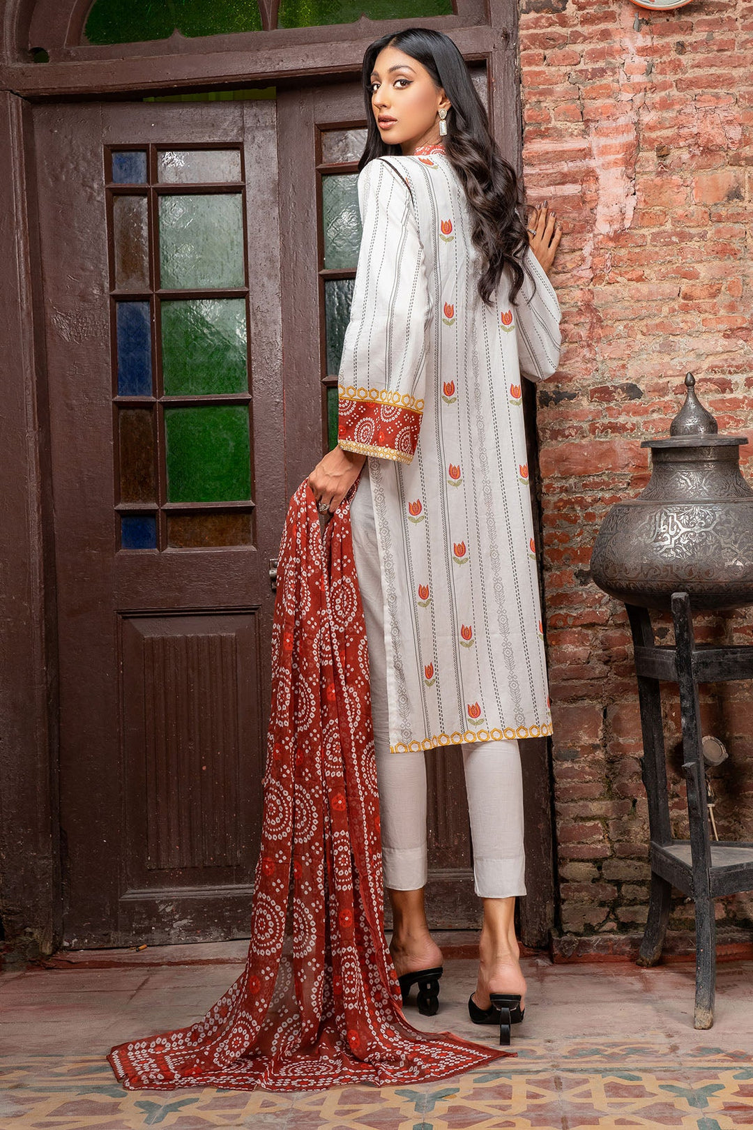 0199-PRINT-A DIGITAL PRINTED LAWN STITCHED